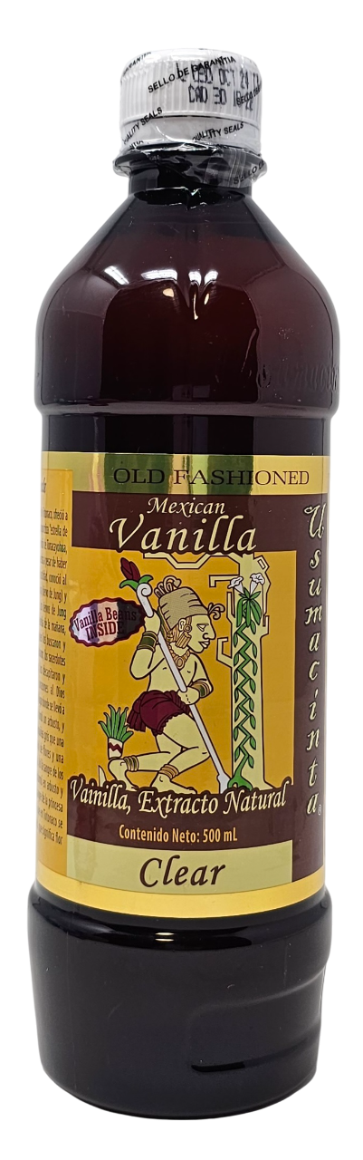 Usumacinta Pure Mexican Vanilla, Clear 16.8 Ounces